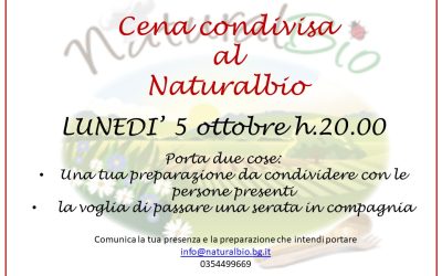 Cena condivisa
